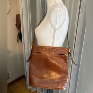 Vintage Talbots Genuine leather shoulder crossbody bag
